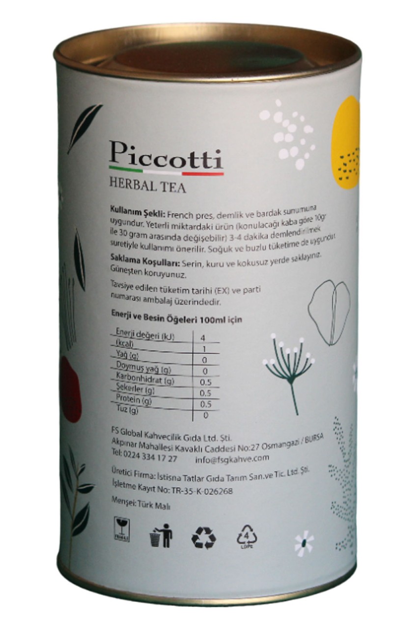 Pıccottı Rezene 200 GR Kutu Pıccottı Rezene 200 GR Kutu