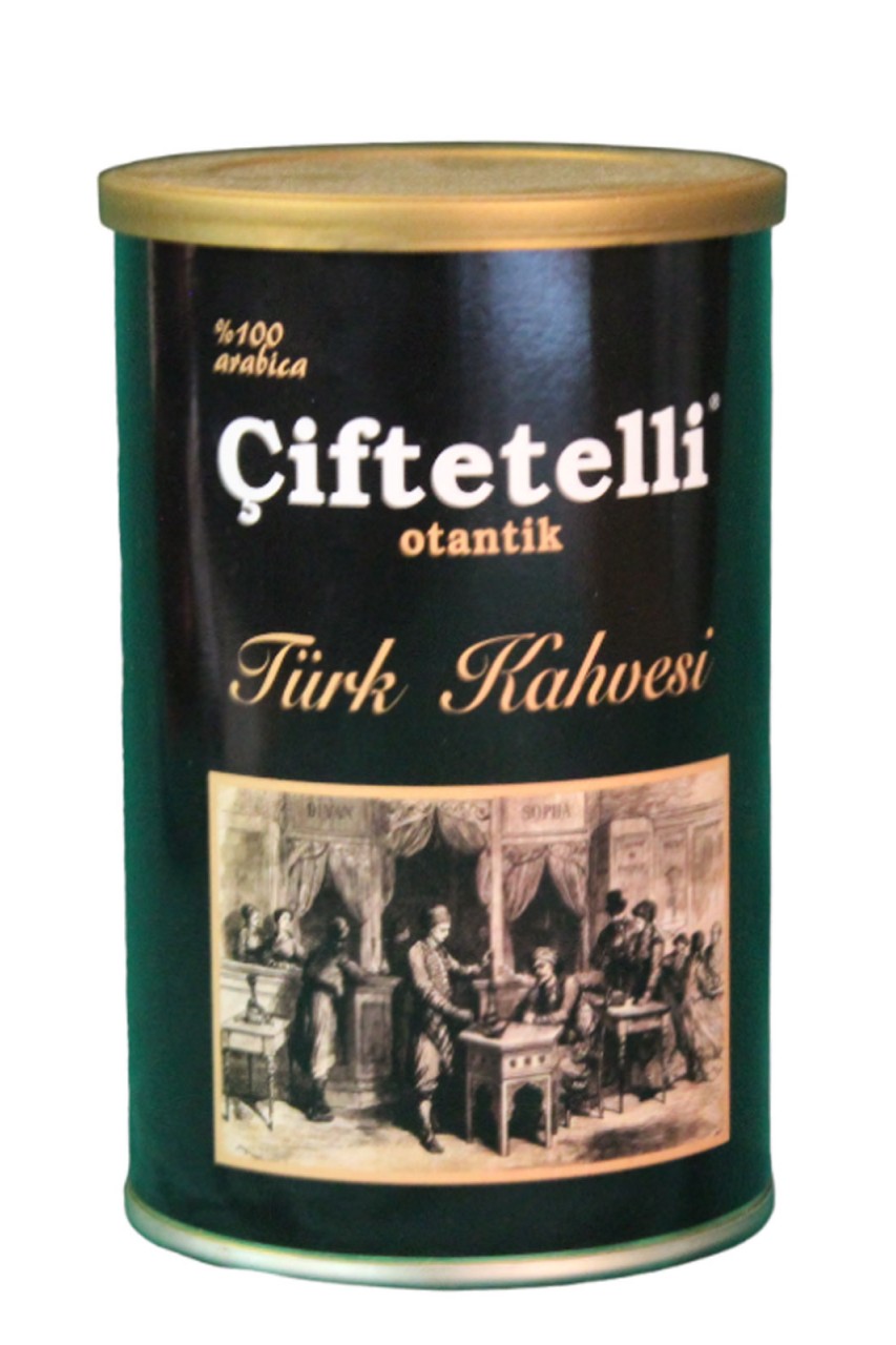 ÇİFTETELLİ TÜRK KAHVESİ 250 GR TENEKE ÇİFTETELLİ TÜRK KAHVESİ 250 GR TENEKE