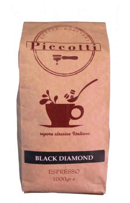 Piccotti Espresso Black Dıamond Çekirdek Kahve 1 KG