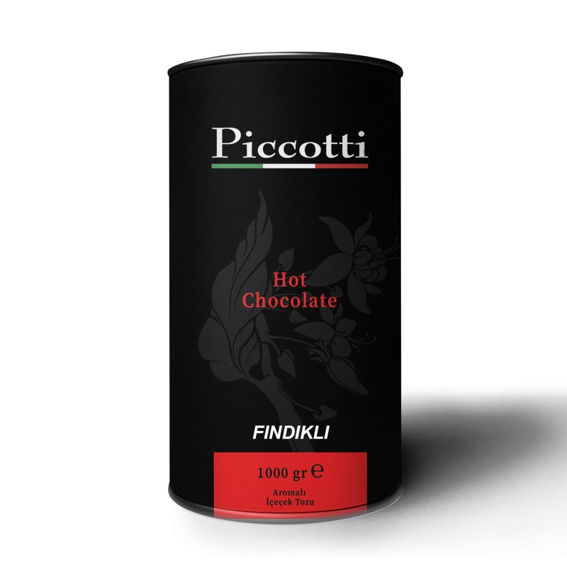 Piccotti Sıcak Çikolata Fındıklı 1000 Gr KUTU