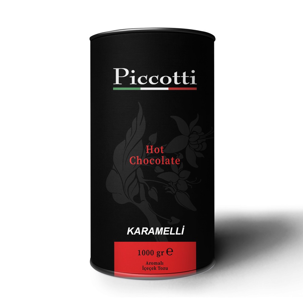 Piccotti Sıcak Çikolata Karamelli 1000 Gr KUTU