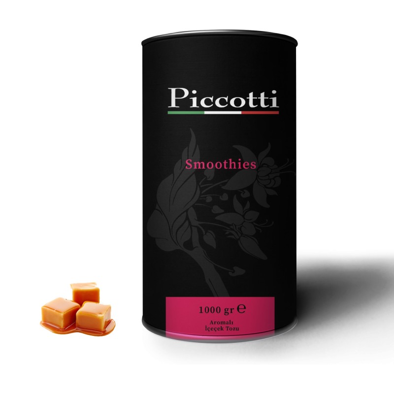 Piccotti Smoothies Karamel 1000 Gr Kutu